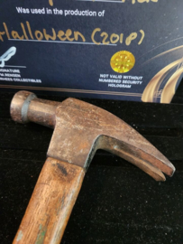 Halloween 2018 Original Production Used Michael Myers Kill Hammer Movie Prop