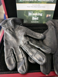 Breaking Bad Original Production Used Walter White Tactical Gloves Movie Prop