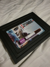 Izombie Original Screen Used Ravi Blood Vial Movie Movie Prop