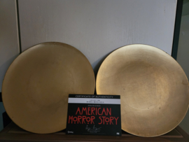 American Horror Story Hotel Original Screen Used Lady Gaga Christmas Plates Prop