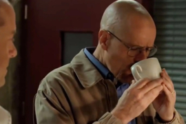 Breaking Bad Original Production Used Walter White Coffee Mug Movie Prop