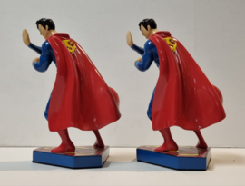 Superman Classic Figurine Bookends Statue Set