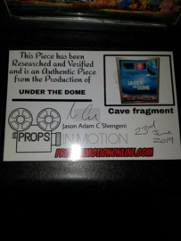 Stephen King Under The Dome Chester's Mill Cave Piece Movie Prop