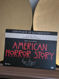American Horror Story Hotel Original Screen Used Lady Gaga Christmas Plates Prop