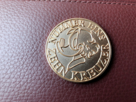Walt Disney Scrooge McDuck German LE of 500 24K Gold Plated Coin