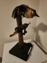 Supernatural (2005-2020) Original Production Used Creepy Altar Piece Movie Prop