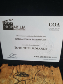 Into the Badlands Original Screen Used Pilgrim Flier Movie Prop