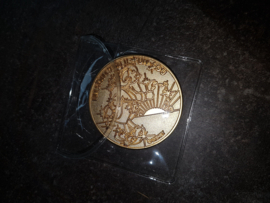 Walt Disney Scrooge McDuck Money Bin Vault LE of 250 French Coin