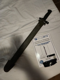HBO The Pacific Original Screen Used M1905 Bayonet and Scabbard Movie Prop