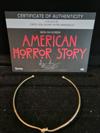 AHS American Horror Story Hotel Original Screen Used Lady Gaga Knot Choker Prop