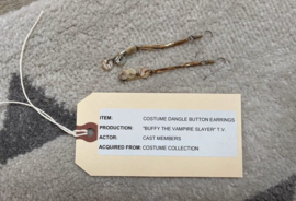 Buffy Vampire Slayer Original Screen Used Ear Rings Movie Prop