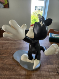 Looney Tunes Sylvester Running After Tweety Big Vintage Figurine Statue