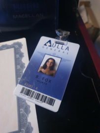 The Space Between US NASA Badge From B.Fox Movie Prop Set