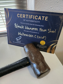 Halloween 2018 Original Production Used Michael Myers Big Hammer from Shed Prop