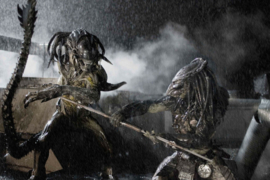 AVP Alien vs Predator Original Screen Used Piece Predalien Prop