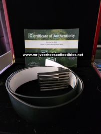 Breaking Bad Original Production Used Hank Calvin Klein Black Belt Movie Prop