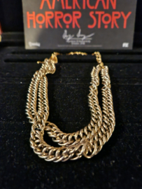 AHS American Horror Story Hotel Original Screen Used Lady Gaga Chain Choker Prop