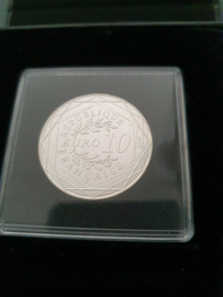 Walt Disney Mickey Mouse 10 Euro LE Silver Plated Coin
