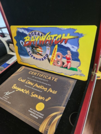 Baywatch Season 8 Original Cast Crew Parking Pass