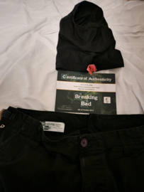 Breaking Bad Original Screen Used Walter White Black Face Mask and Tactical Pants Prop