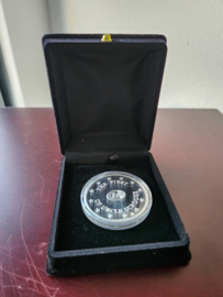 Walt Disney Scrooge McDuck First Euro Silver Plated Coin