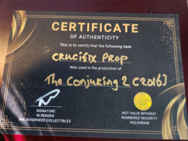 The Conjuring 2 (2016) Original Production Used Crucifix Movie Prop
