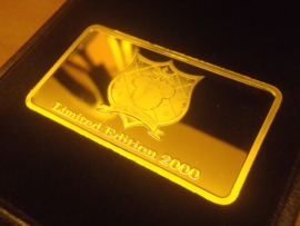 Walt Disney Ducktales The Movie Gold bar 24K LE of 2000