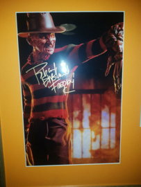 Nightmare on Elm Street Freddy Krueger Signed Photo & Interview