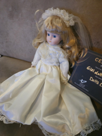 Dolls 1987 Original Production Used Girl Doll in Wedding Dress Movie Prop