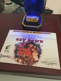 The Get Down Original Production Used Flash 100 Dollar Gold Ring Movie Prop
