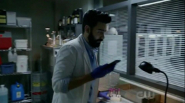 Izombie Original Screen Used Ravi Blood Vial Movie Movie Prop
