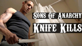 Sons of Anarchy SOA Original Screen Used Bobby Kitchen Knife Movie Prop