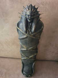 Tom Cruise The Mummy Original Crew Gift Bronzed Sarcophagus Prop