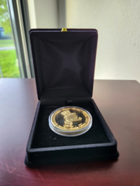 Walt Disney Scrooge McDuck First Euro Gold Plated Coin