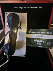 Breaking Bad Original Production Used Walter White Phone Booth Telephone Prop