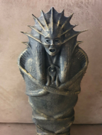 Tom Cruise The Mummy Original Crew Gift Bronzed Sarcophagus Prop
