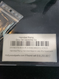 Silence of the Lambs Hannibal Rising Original Screen Used Keys to Apartment Prop