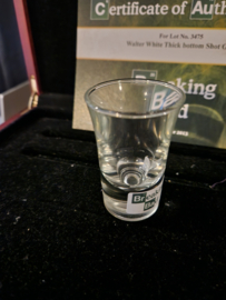 Breaking Bad Original Production Used Walter White Thick Bottom Shot Glass Prop