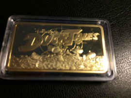 Walt Disney Ducktales Gold bar 24K Limited Edition of 2000