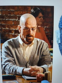Breaking Bad Original Production Used Walter White Long Sleeve Button Shirt Prop