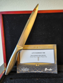Halloween H20 Original Production Used Michael Myers Bloody Big Knife Movie Prop