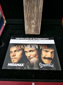 Gangs of New York Original Screen Used Leonardo DiCaprio Wooden Cross Movie Prop