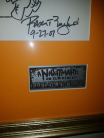 Nightmare on Elm Street Freddy Krueger Signed Photo & Interview