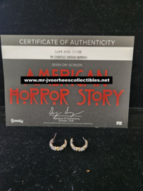 American Horror Story Hotel Original Screen Used Lady Gaga Vintage Earrings Prop