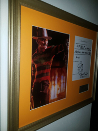 Nightmare on Elm Street Freddy Krueger Signed Photo & Interview