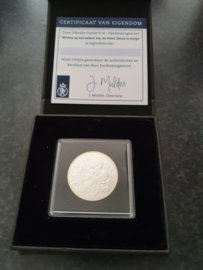 Walt Disney Mickey Mouse 10 Euro LE Silver Plated Coin