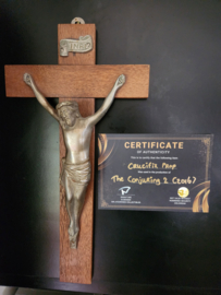 The Conjuring 2 2016 Original Production Used Crucifix Movie Prop