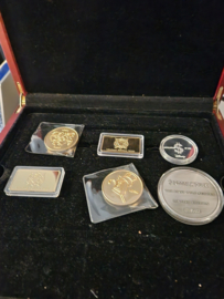 Walt Disney Scrooge McDuck Ducktales Collectors Coin Set