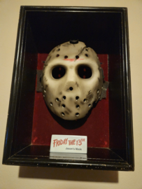 Neca Friday the 13th Jason Voorhees LE of 1000 Mask Statue in Shadowbox Display