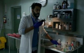 Izombie Original Screen Used Ravi Blood Vial Movie Movie Prop